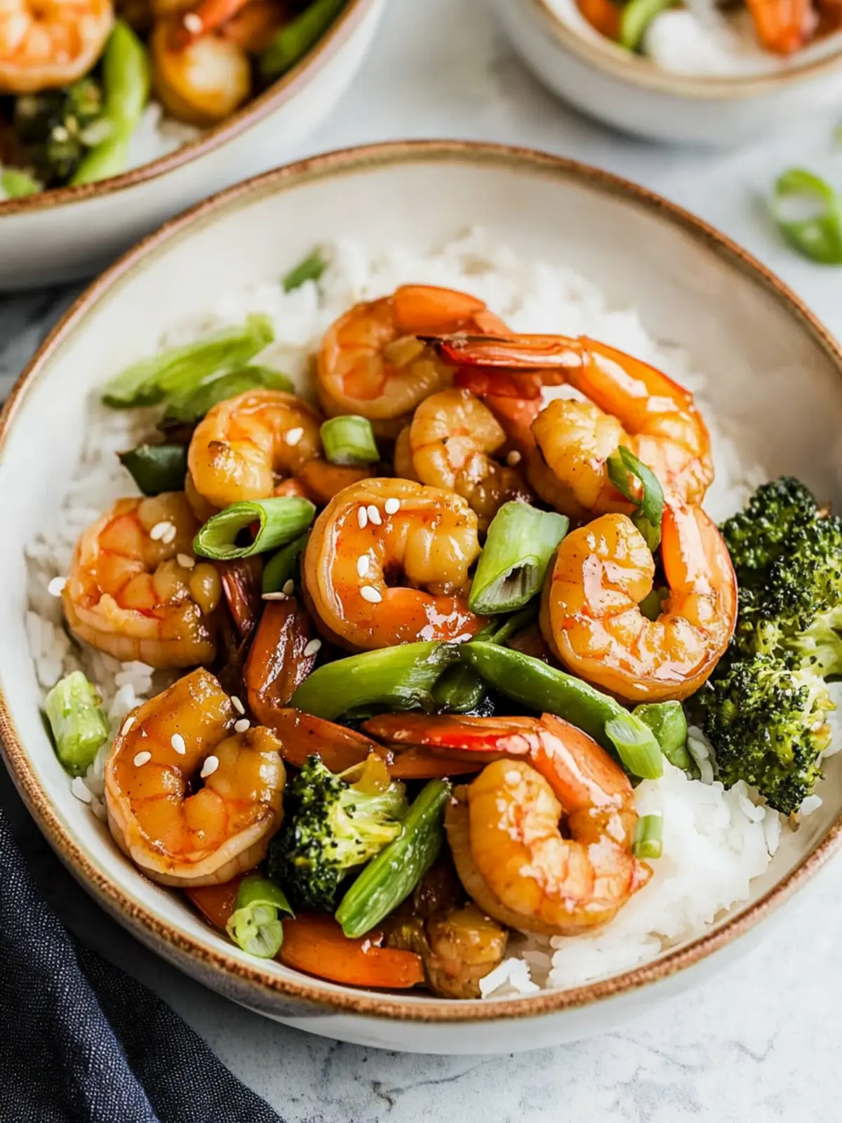 Teriyaki Shrimp Stir Fry