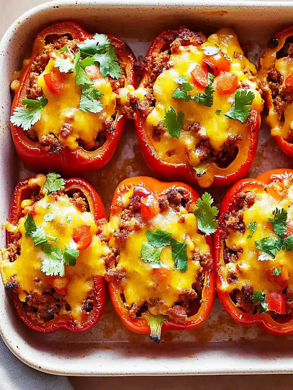 Taco Stuffed Peppers: A Flavorful Twist on Homemade Dinner Taco Stuffed Peppers