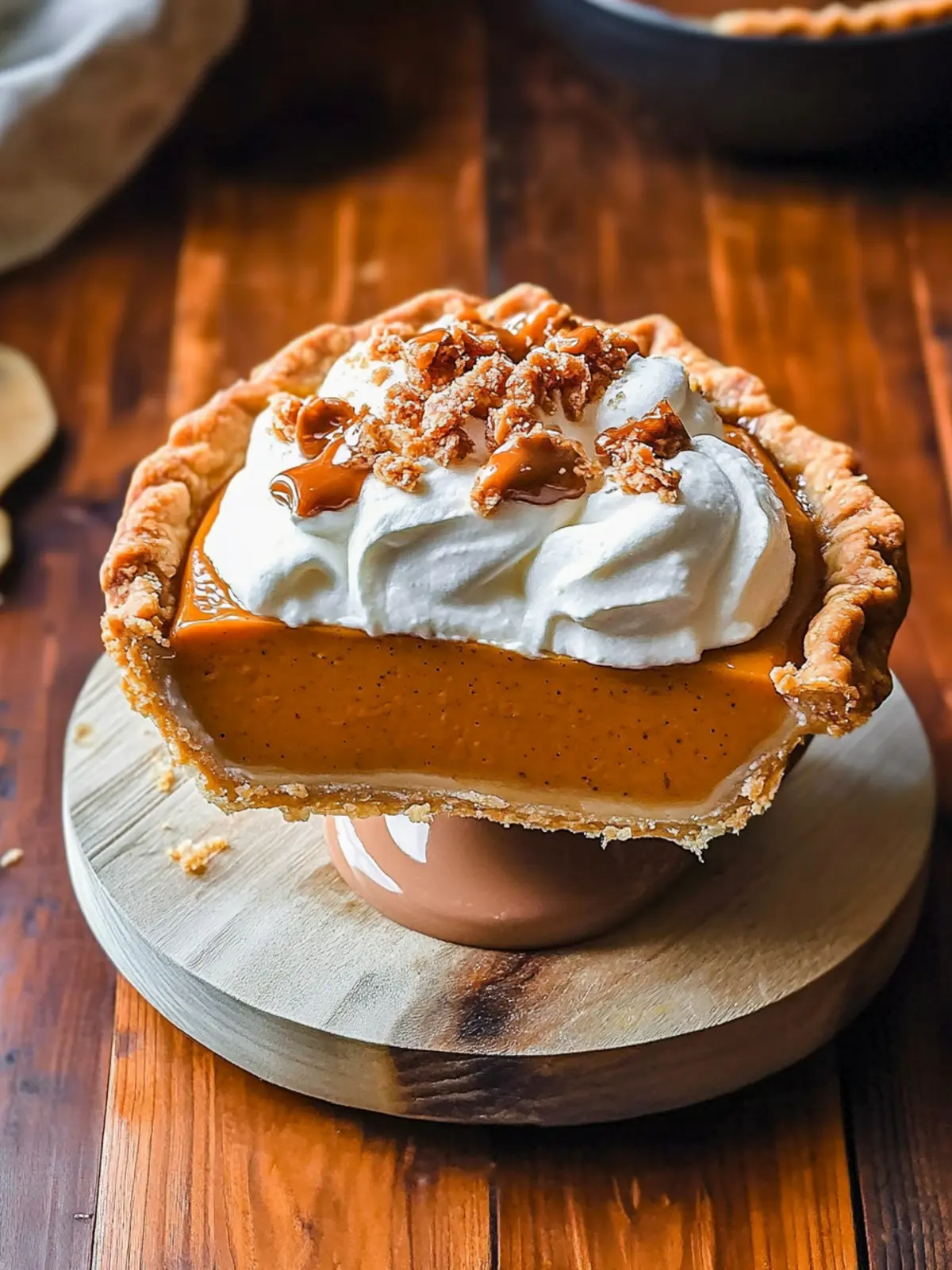 Irresistible Pumpkin Caramel Pie That Will Wow Your Tastebuds Pumpkin Caramel Pie