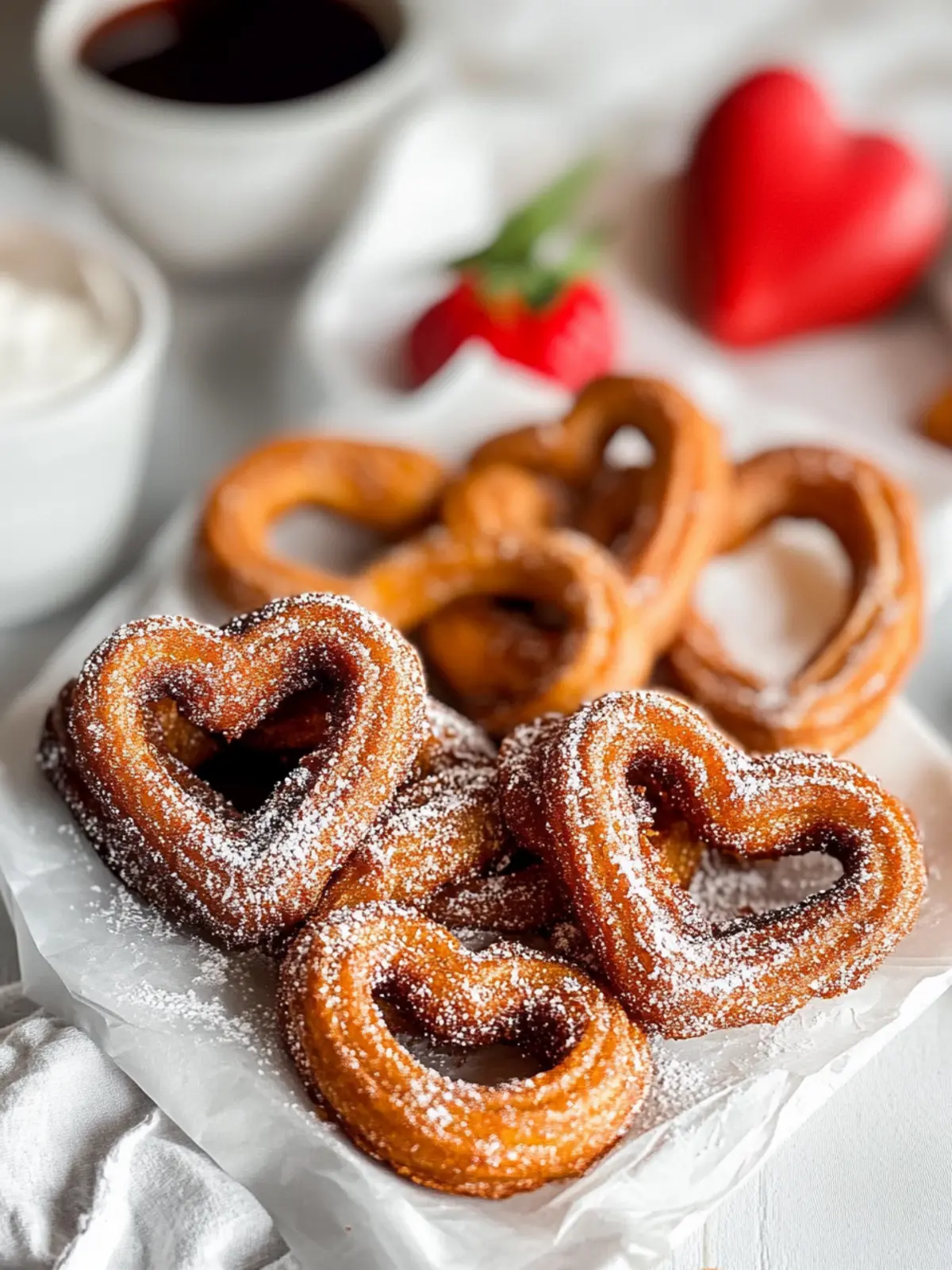 Delicious Heart Shaped Churros to Sweeten Your Day Heart Shaped Churros