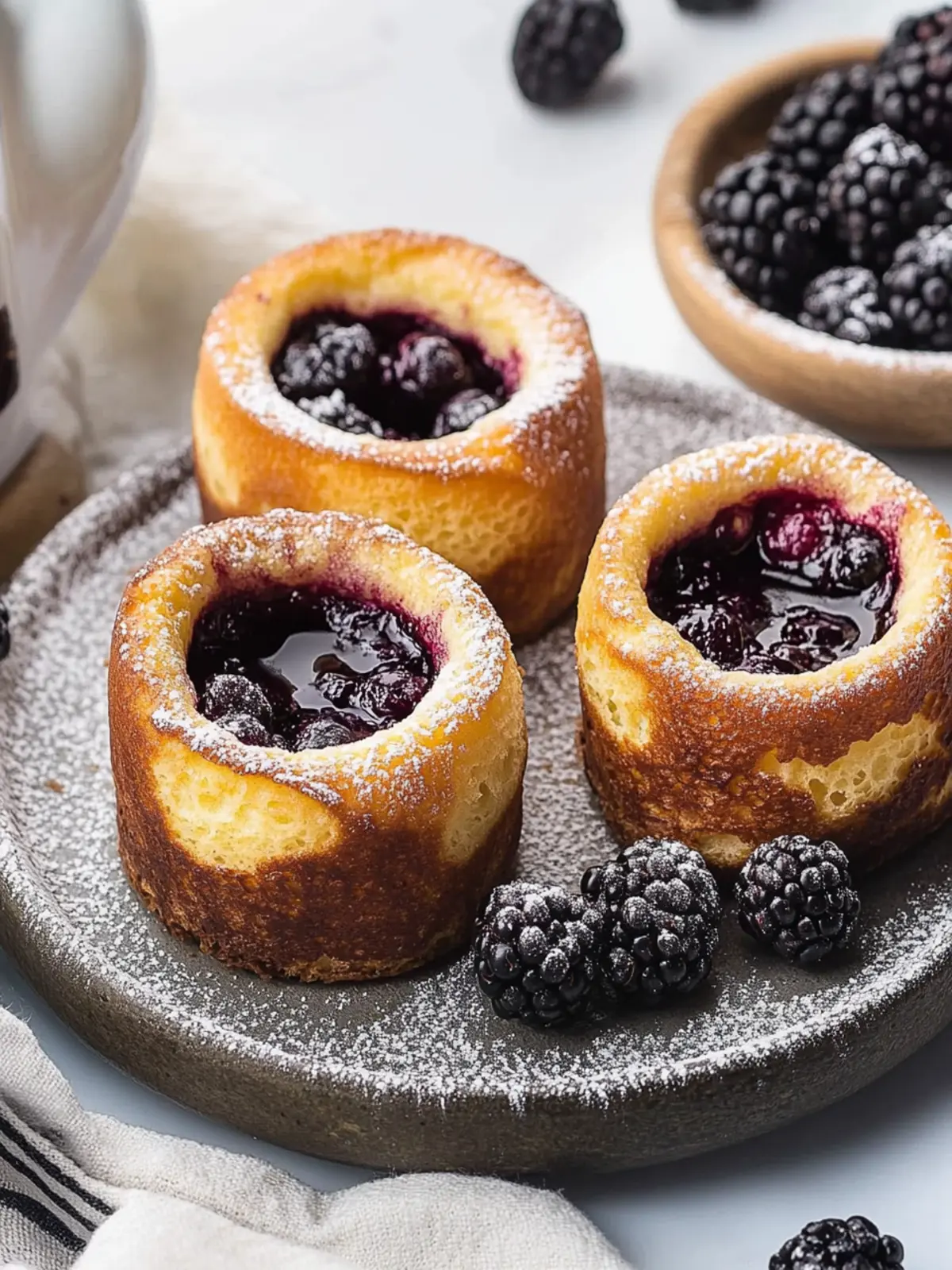 Delicious Blackberry Popovers That Wow at Every Brunch Blackberry Popovers