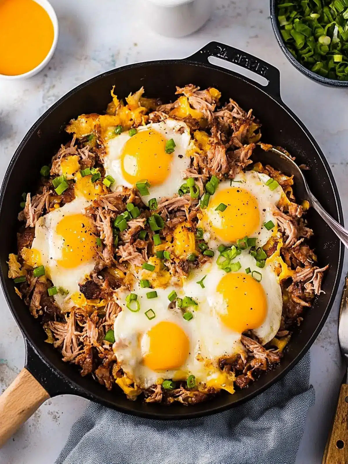 Savor This Pulled Pork Breakfast Hash for a Hearty Morning Boost Pulled Pork Breakfast Hash