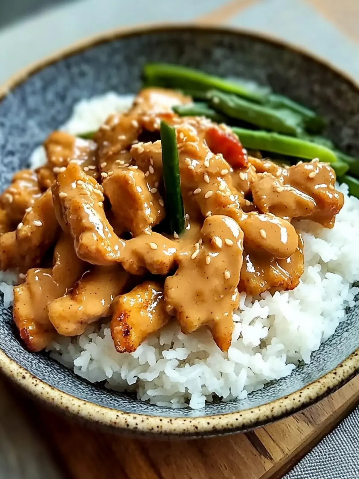 Chinese Peanut Butter Chicken