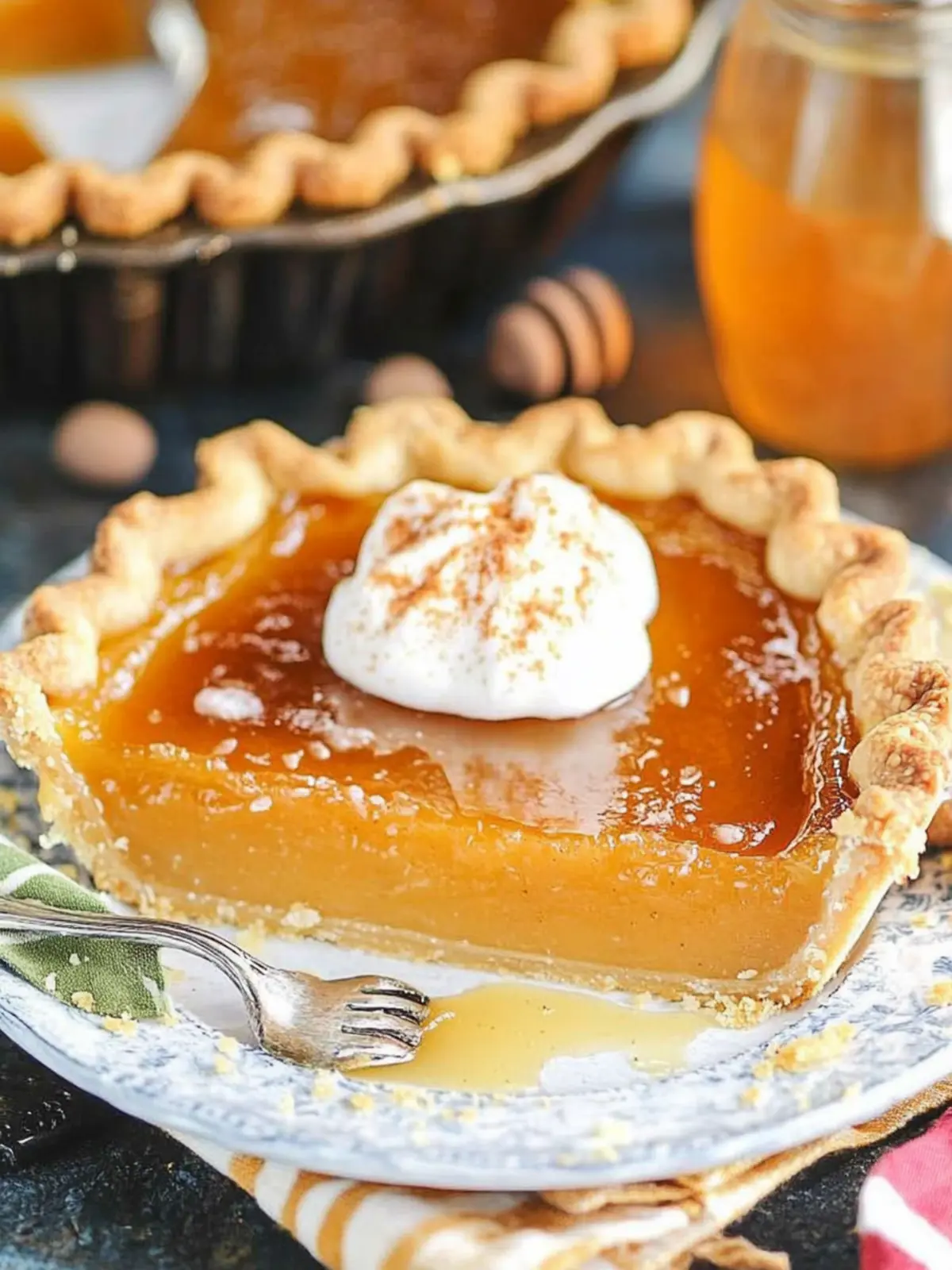 Indulge in Sweet Comfort with Homemade Honey Pie Honey Pie