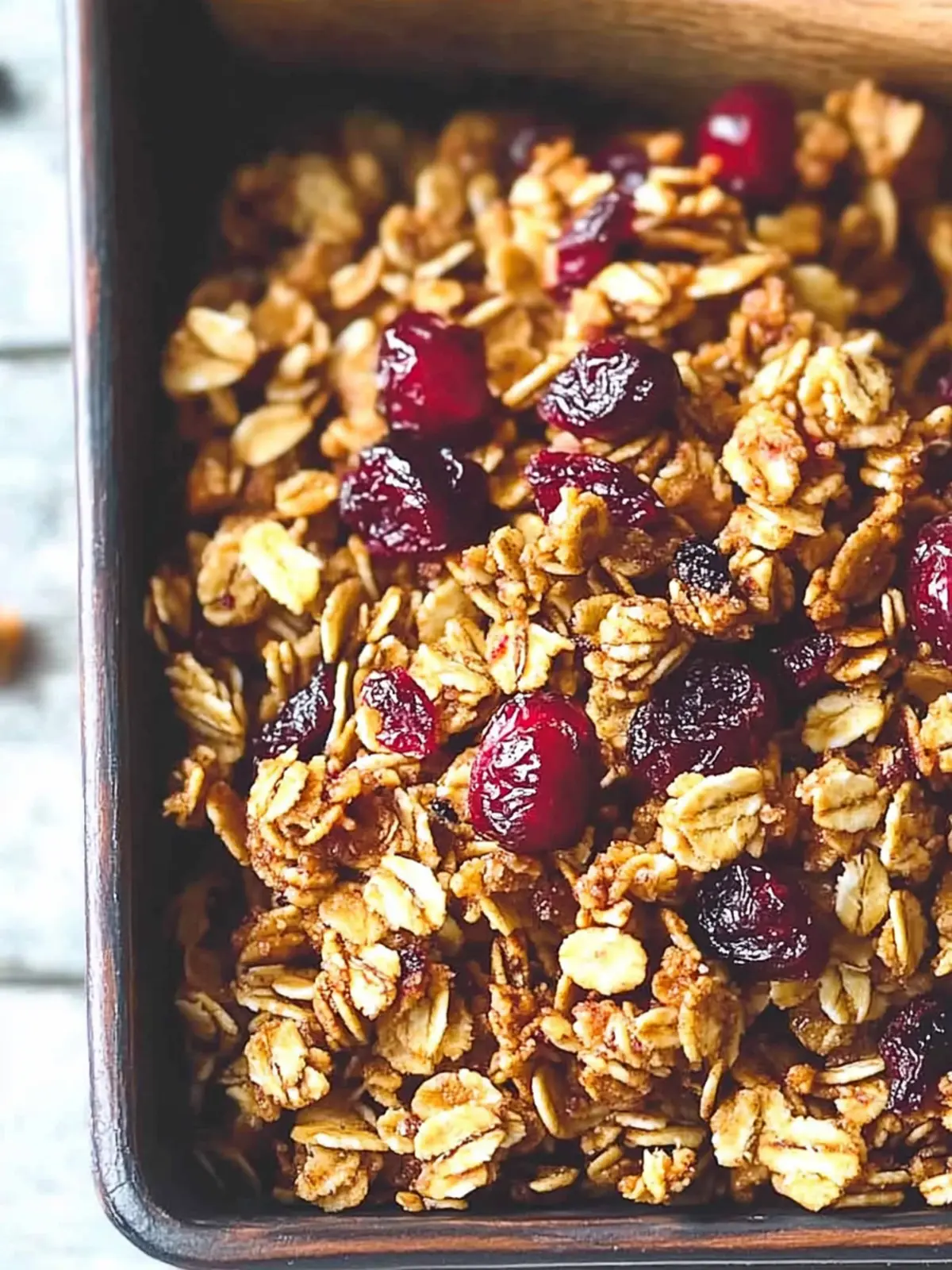 Cranberry Orange Granola: A Crunchy Delight for Mornings Cranberry Orange Granola