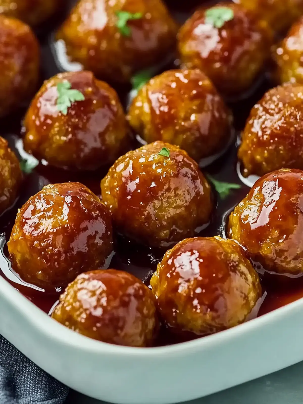 Savory Baked Ham Balls with a Sweet-Tangy Twist Baked Ham Balls