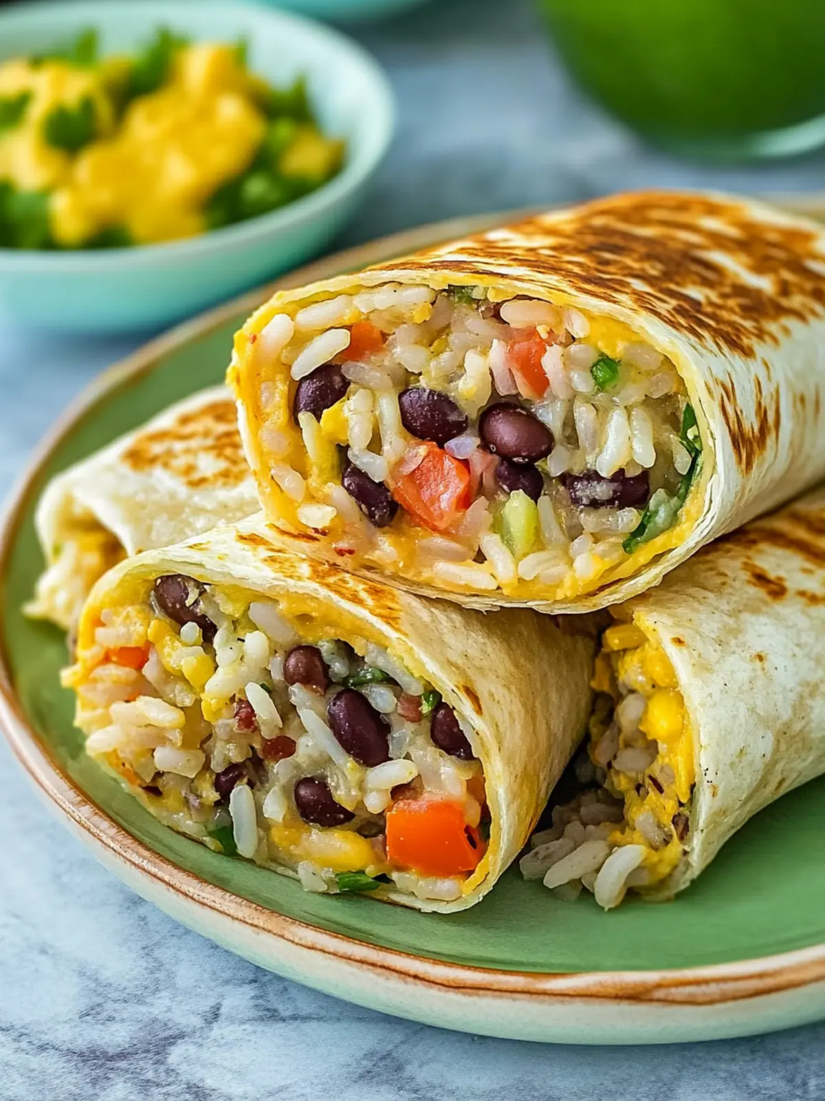 Satisfy Your Cravings with a Rice and Beans Quesarito Rice and Beans Quesarito