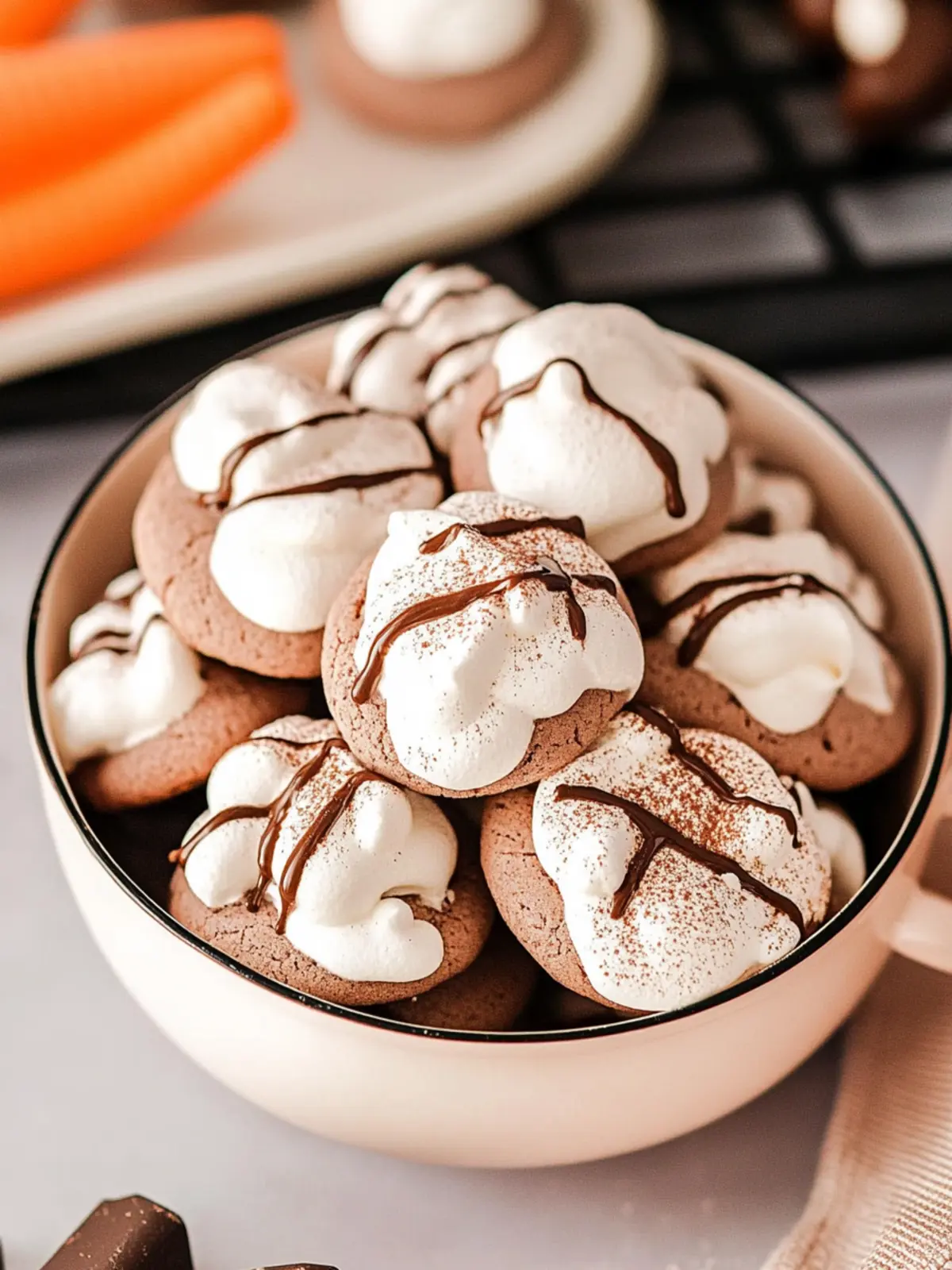 Delightful Hot Cocoa Meringue Cookies for Cozy Moments Hot Cocoa Meringue Cookies