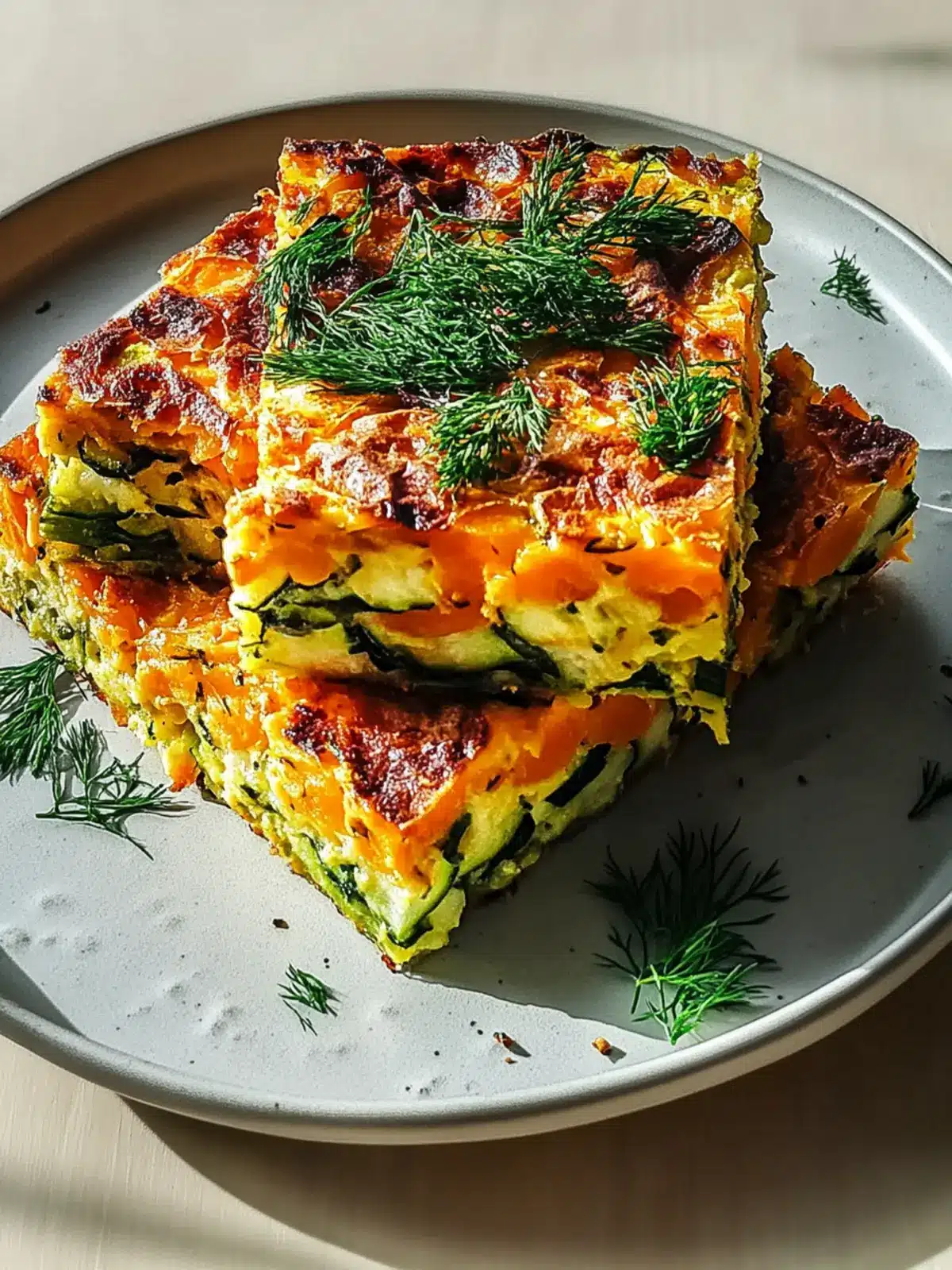 Delicious Zucchini and Carrot Slice for a Wholesome Snack Zucchini and carrot slice