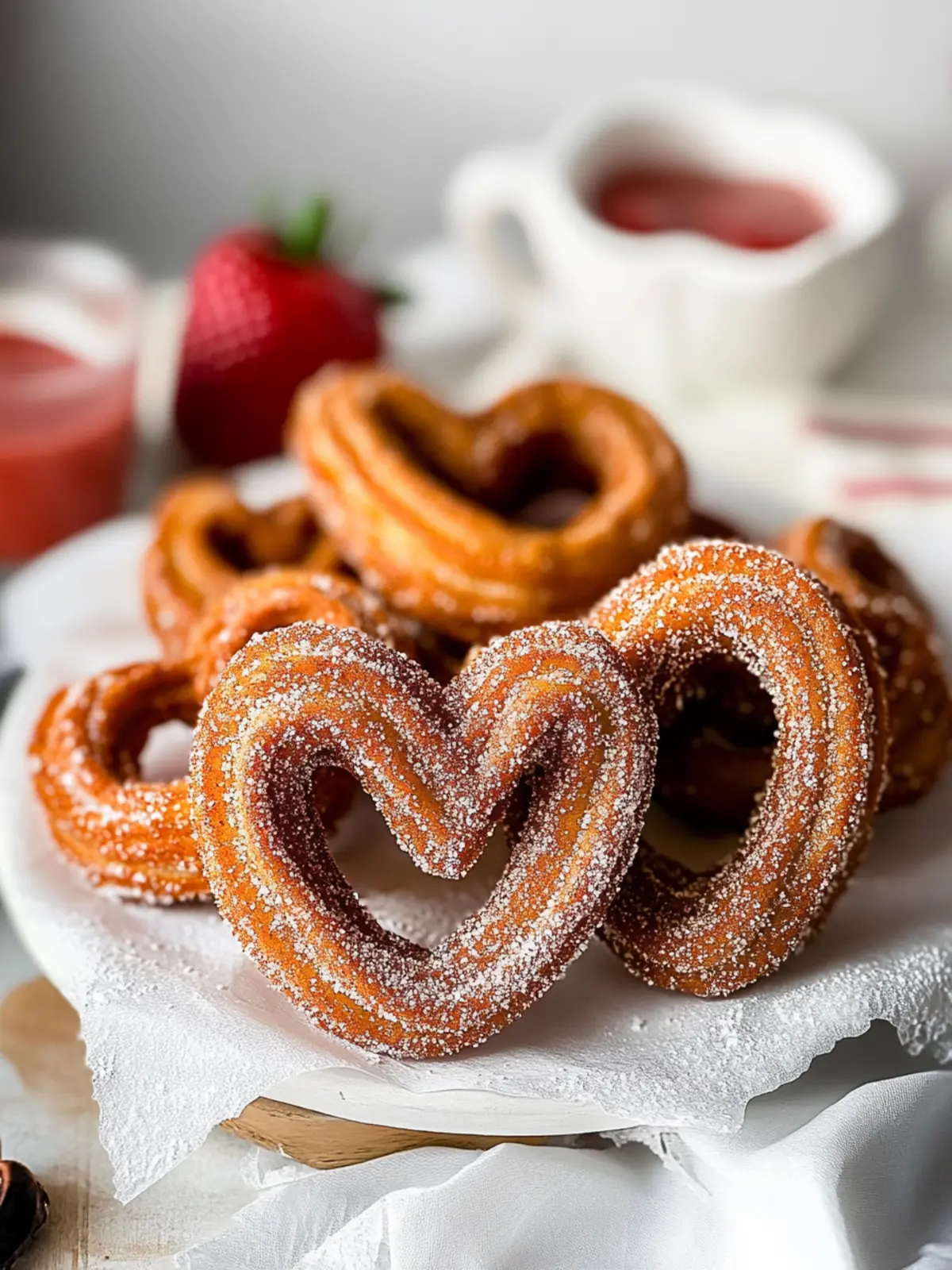 Delicious Heart Shaped Churros to Sweeten Your Day Heart Shaped Churros