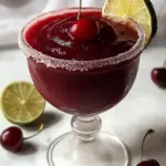 Frozen Cherry Lime Margarita