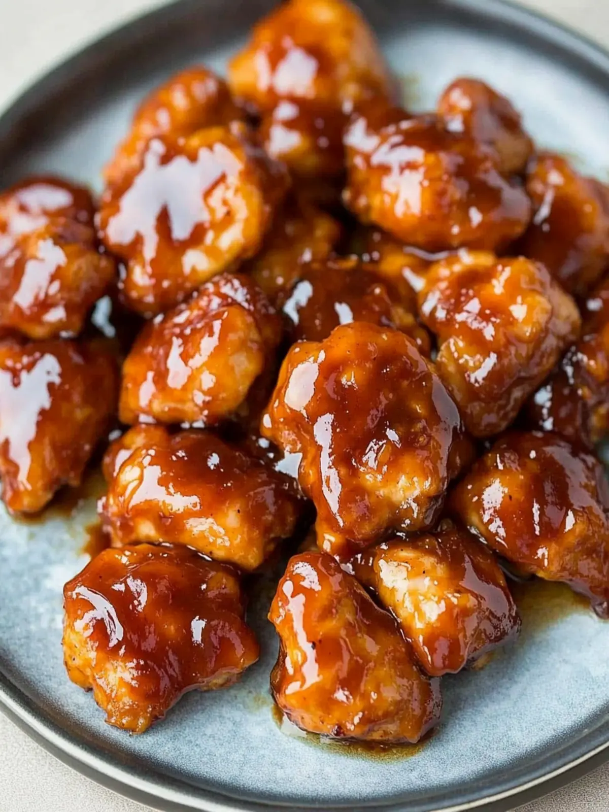 Delicious Baked Honey BBQ Chicken Bites Anyone Can Make Baked Honey BBQ Chicken Bites