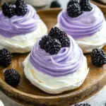 Delightful Blackberry Pavlovas for a Sweet Homemade Treat Blackberry Pavlovas