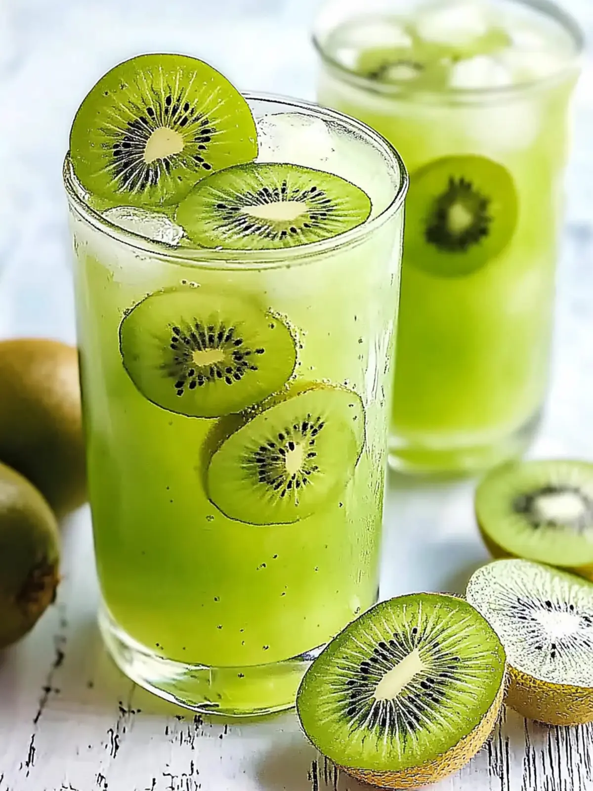 Refreshing Kiwi Lime Agua Fresca for Ultimate Thirst Quenching Kiwi Lime Agua Fresca