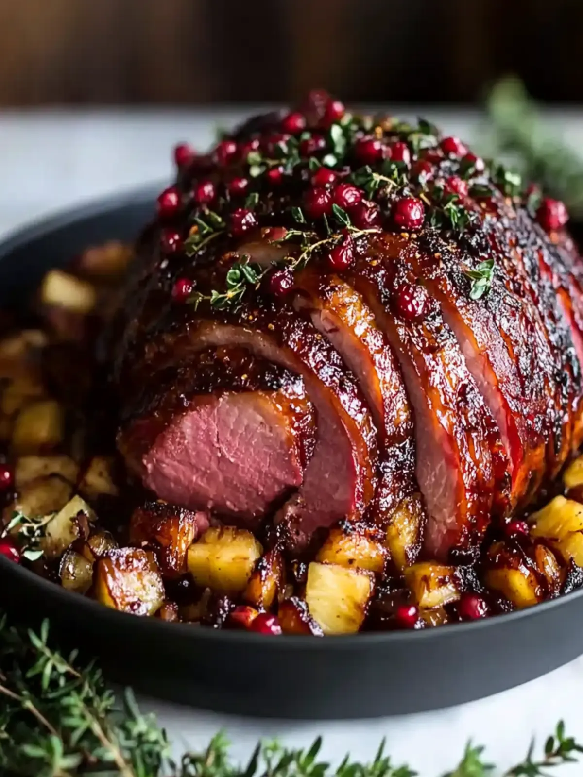 Irresistible Chipotle Pineapple Jerk Glazed Ham Recipe Chipotle Pineapple Jerk Glazed Ham