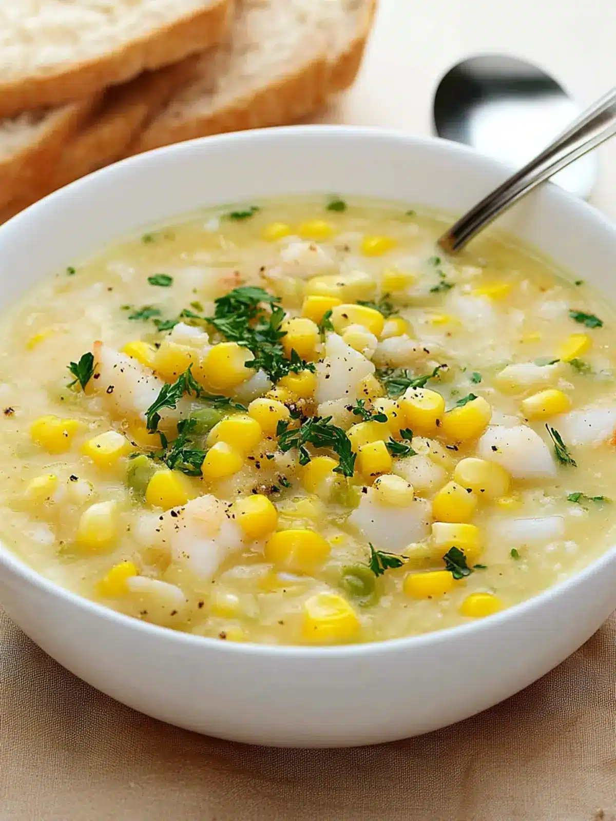 Creamy Cod and Corn Chowder for Cozy Nights In Cod and Corn Chowder
