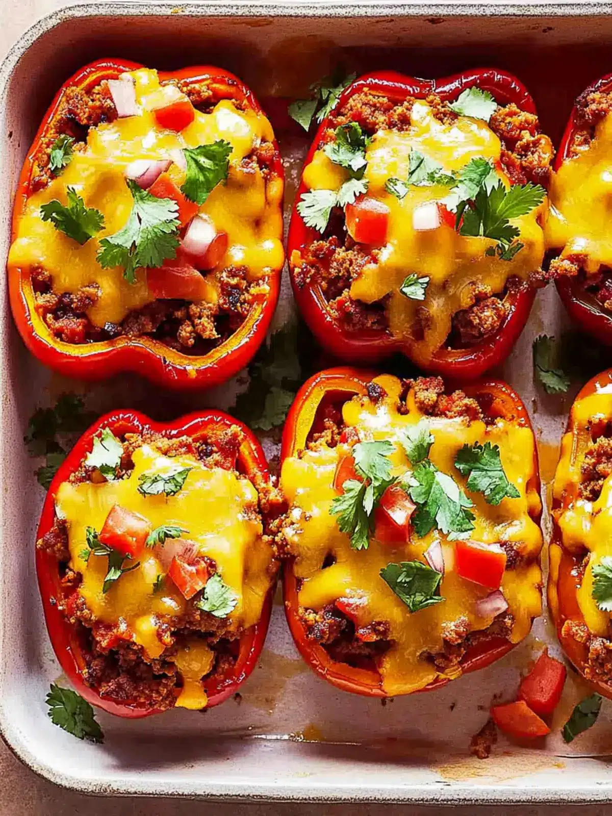 Taco Stuffed Peppers: A Flavorful Twist on Homemade Dinner Taco Stuffed Peppers