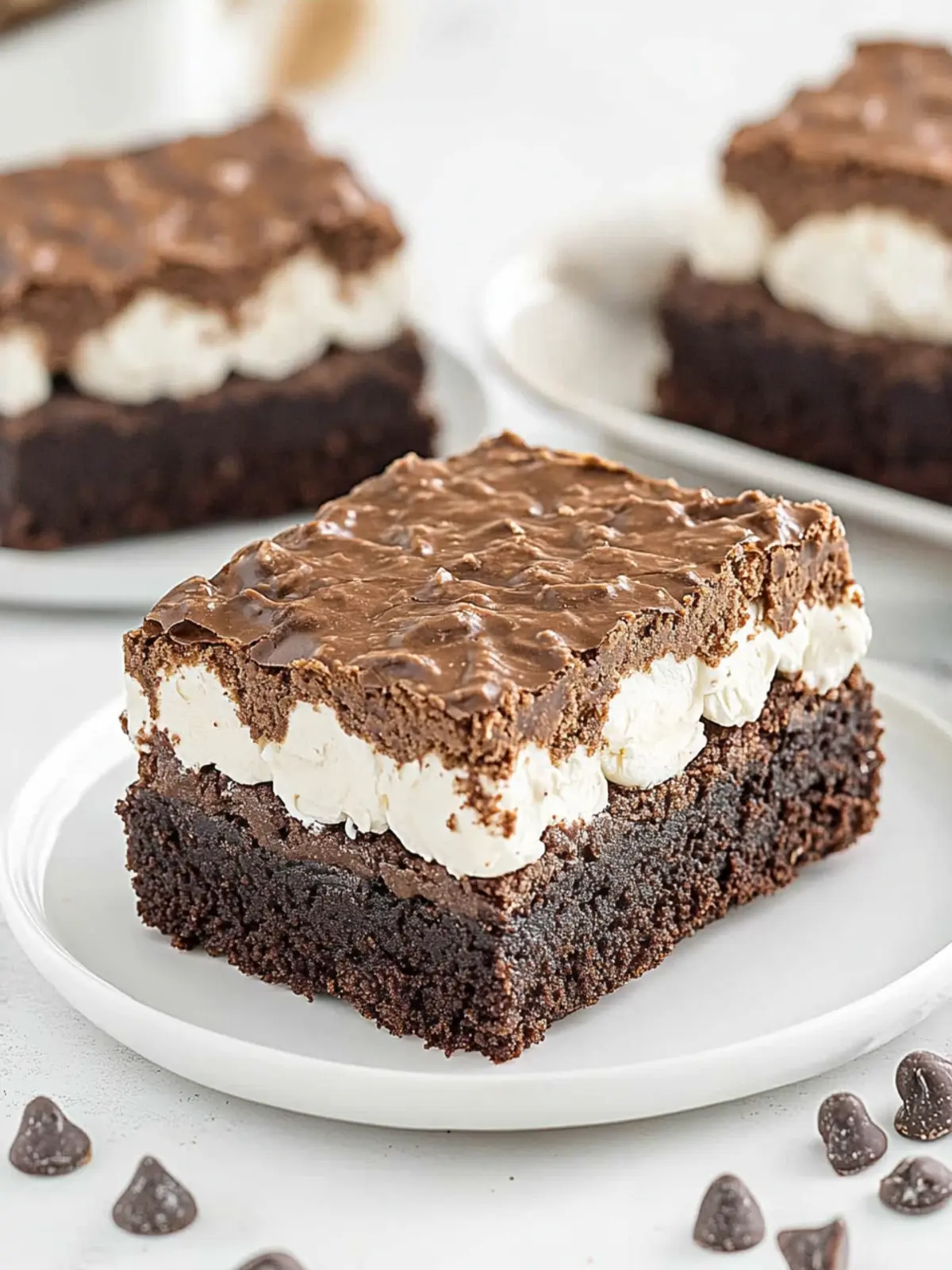 Marshmallow Peanut Butter Brownies