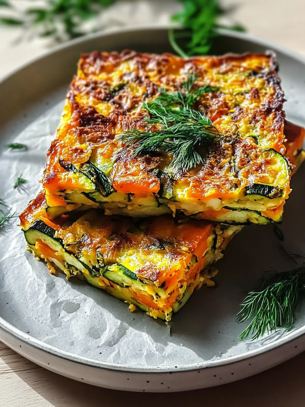Delicious Zucchini and Carrot Slice for a Wholesome Snack Zucchini and carrot slice