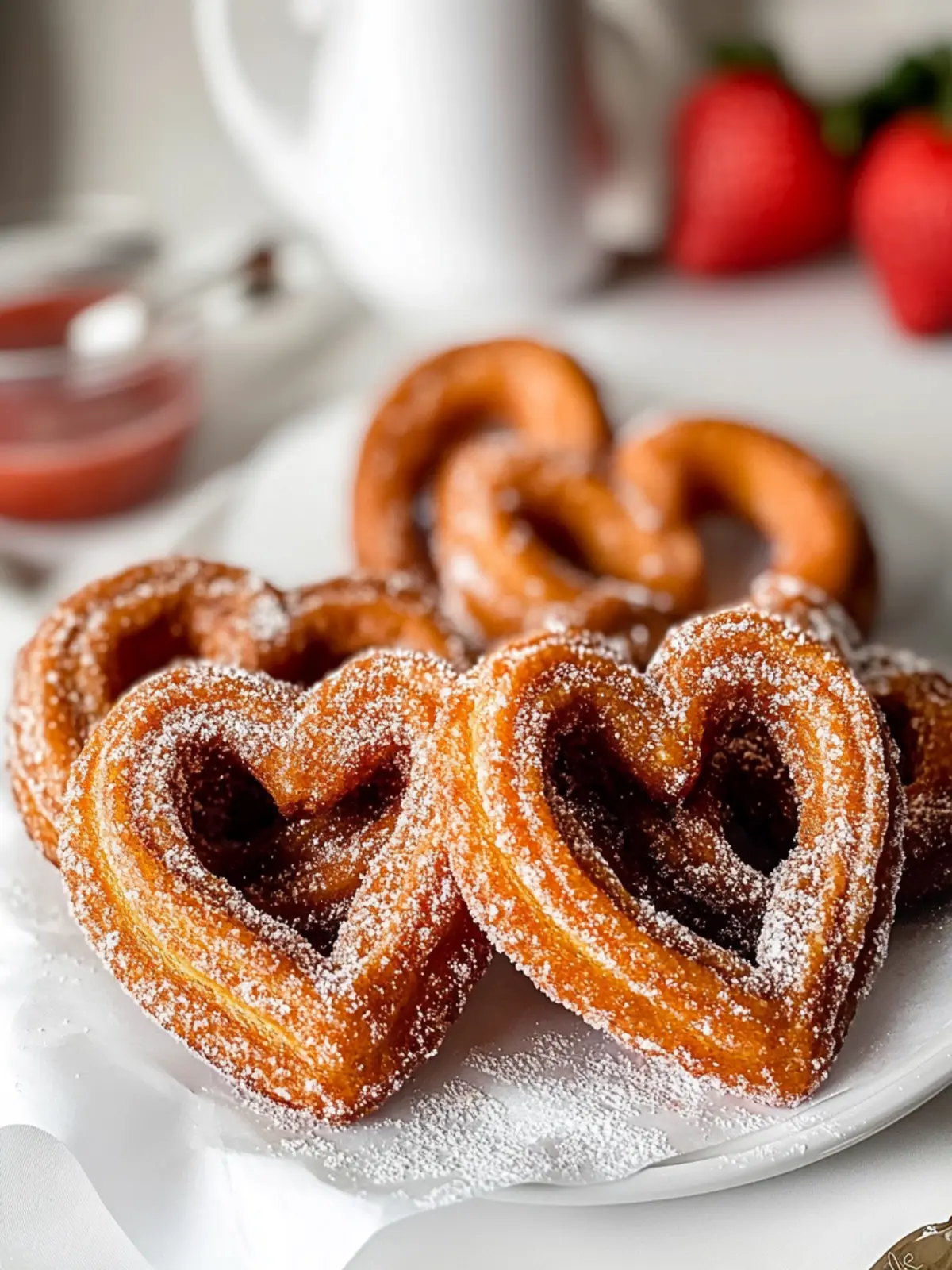 Delicious Heart Shaped Churros to Sweeten Your Day Heart Shaped Churros