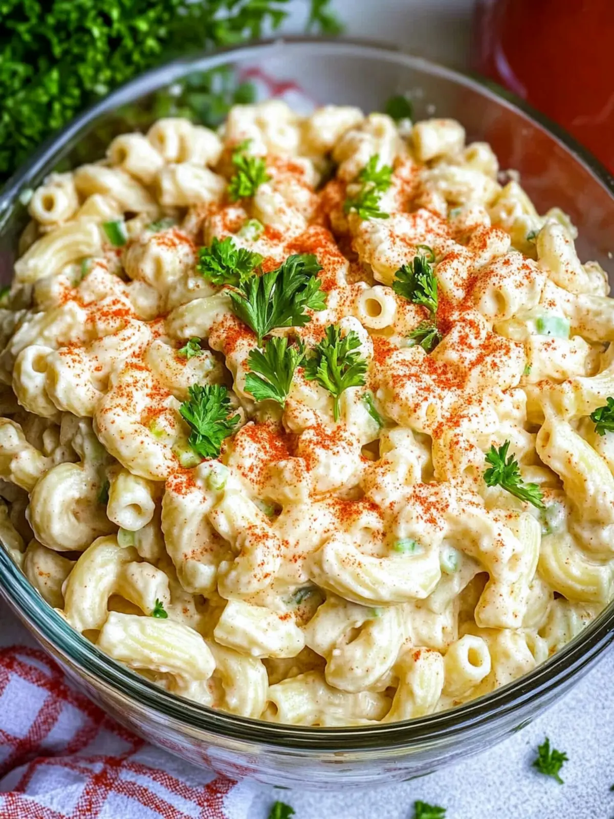 Creamy Cajun Macaroni Salad That Will Spice Up Your BBQ Creamy Cajun Macaroni Salad