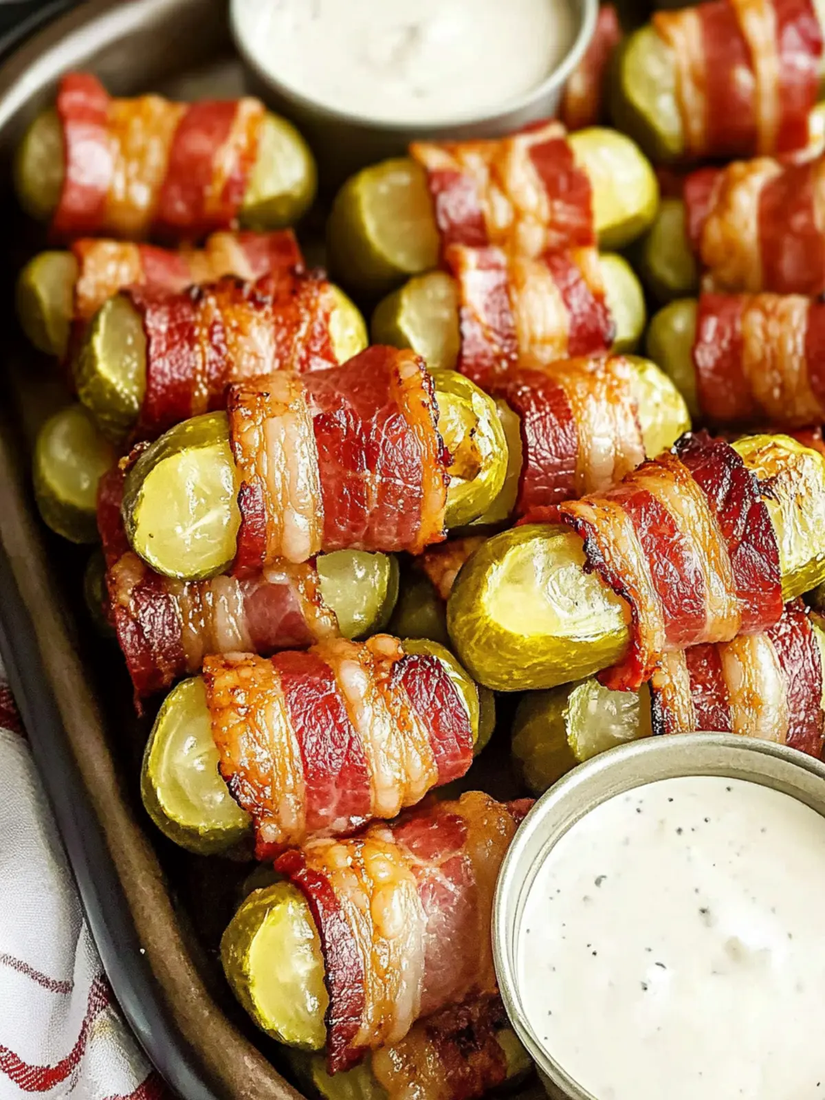 Crispy Bacon Wrapped Pickles: Your New Favorite Snack Bacon Wrapped Pickles