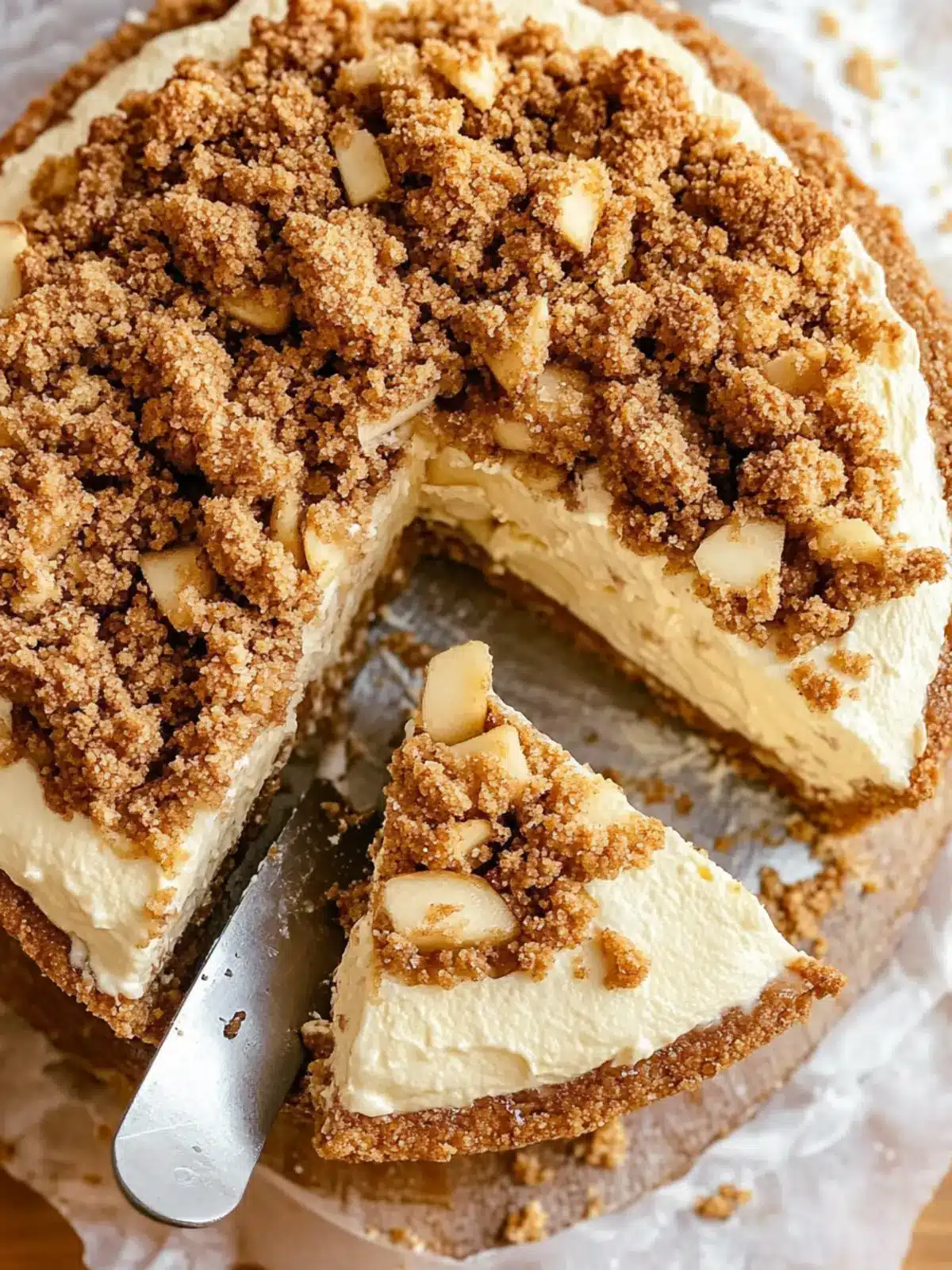 Irresistible Apple Crumble Cheesecake You’ll Adore at Home Apple Crumble Cheesecake