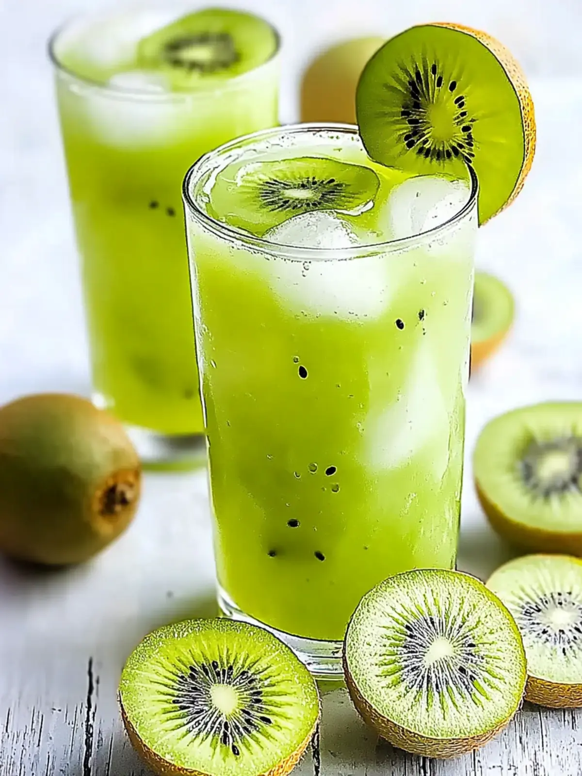 Refreshing Kiwi Lime Agua Fresca for Ultimate Thirst Quenching Kiwi Lime Agua Fresca
