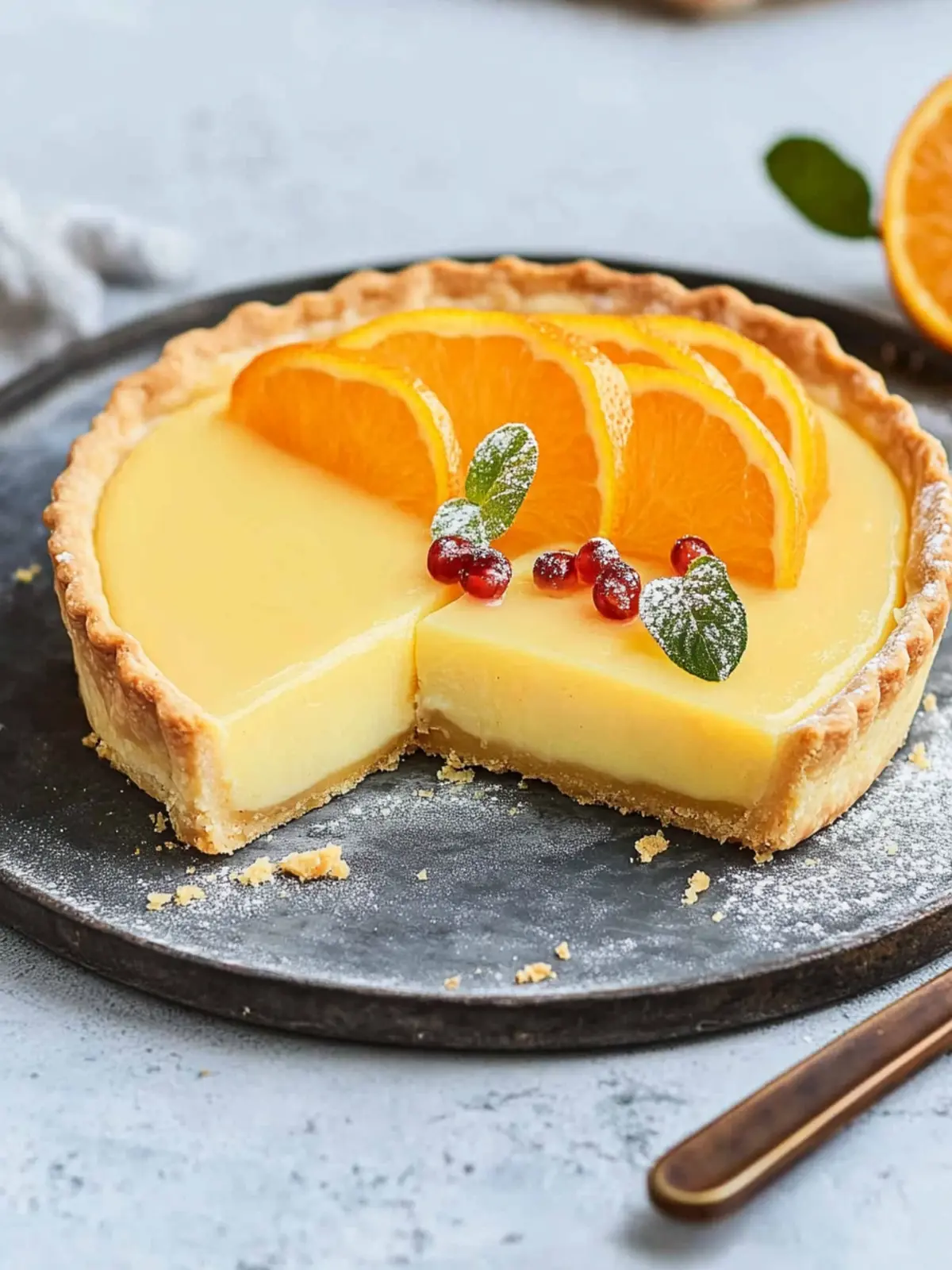 Classic Orange Tart Recipe: Effortless Elegance for Any Occasion Classic Orange Tart