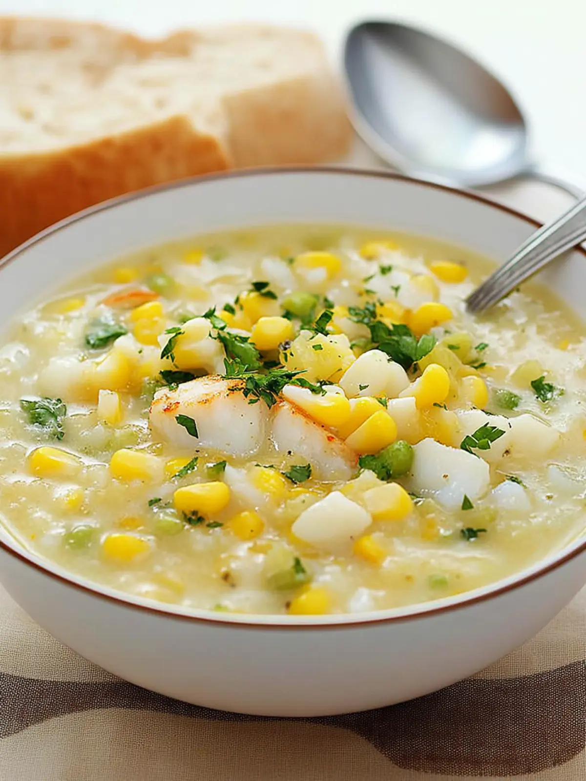 Creamy Cod and Corn Chowder for Cozy Nights In Cod and Corn Chowder