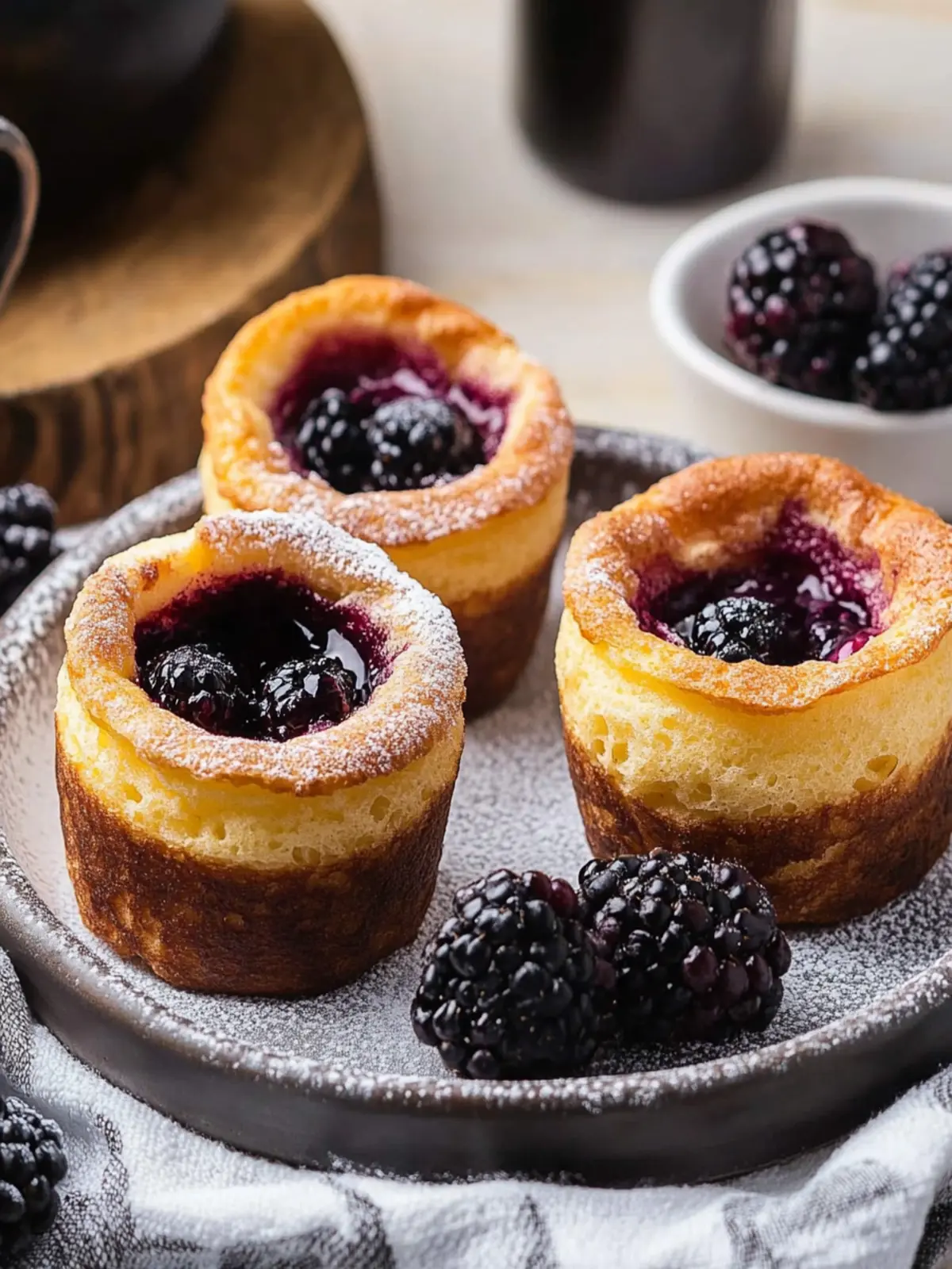 Delicious Blackberry Popovers That Wow at Every Brunch Blackberry Popovers