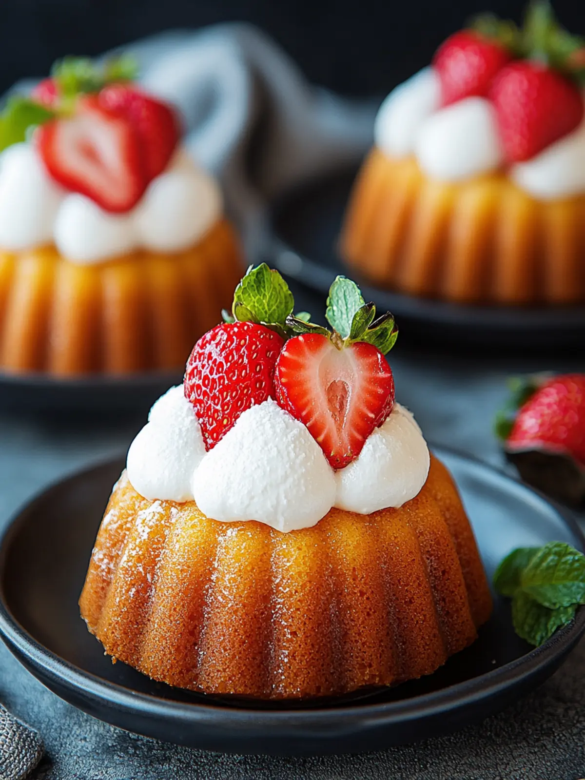Delicious Mini Strawberry Bundt Cakes That Wow Every Time Mini Strawberry Bundt Cakes