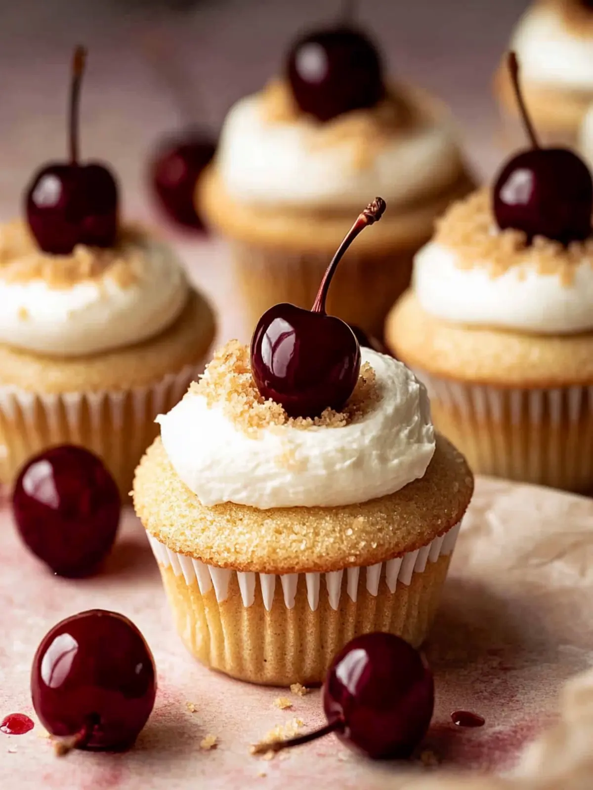Deliciously Sweet Cherry Cheesecake Cupcakes You’ll Love Cherry Cheesecake Cupcakes