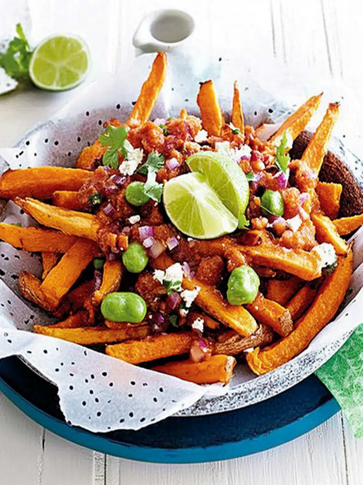 Loaded Sweet Potato Fries: The Ultimate Comfort Food Treat Loaded Sweet Potato Fries