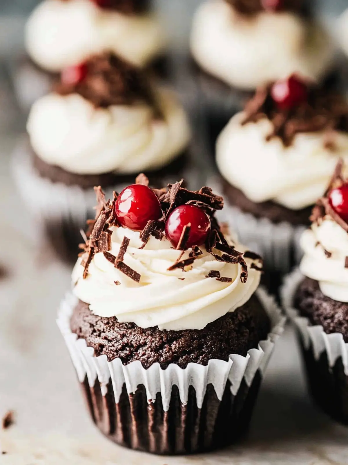 Vegan Black Forest Cupcakes That Will Wow Your Taste Buds Vegan Black Forest Cupcakes