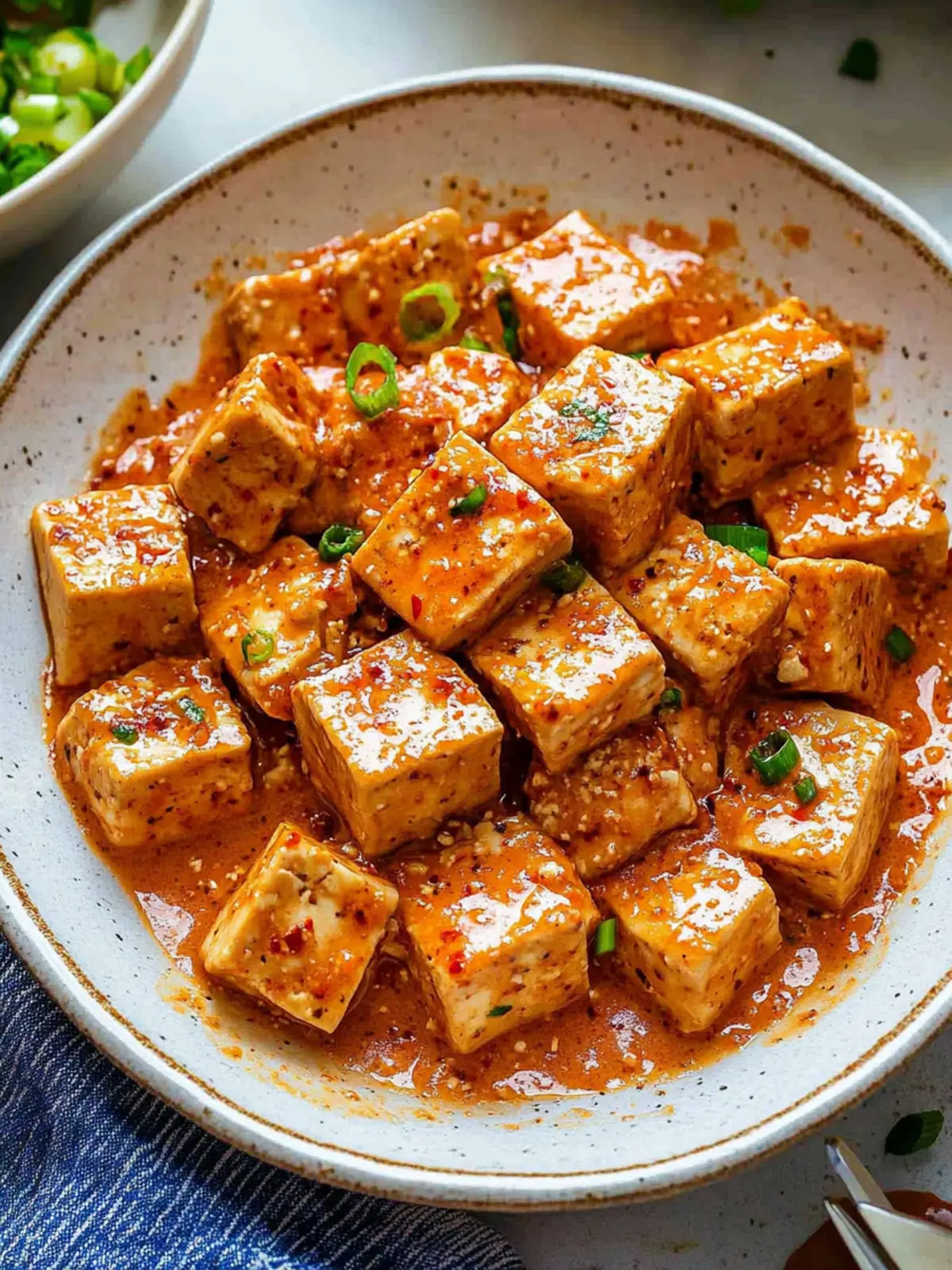Crispy Coconut Tofu with Spicy Sauce You’ll Crave Daily Coconut Tofu with Spicy Sauce