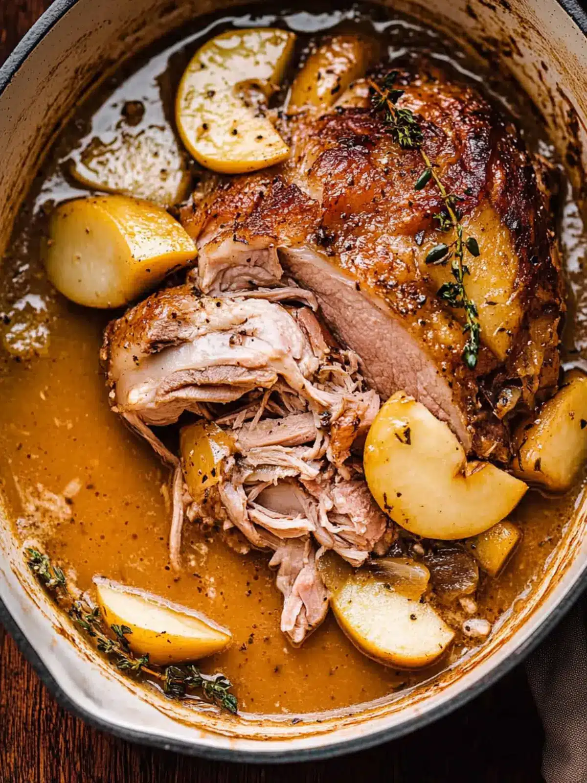 Succulent Apple Cider Braised Pork Shoulder for Cozy Nights Apple Cider Braised Pork Shoulder