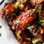 Air Fryer Peanut Butter & Jelly Wings