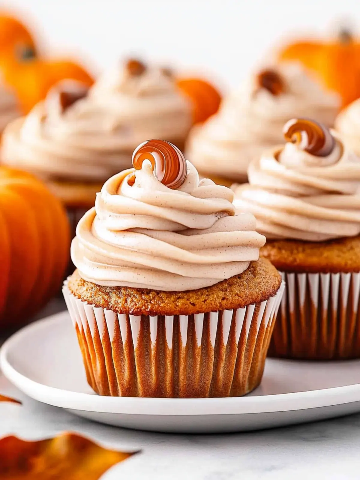 Pumpkin Pie Cupcakes