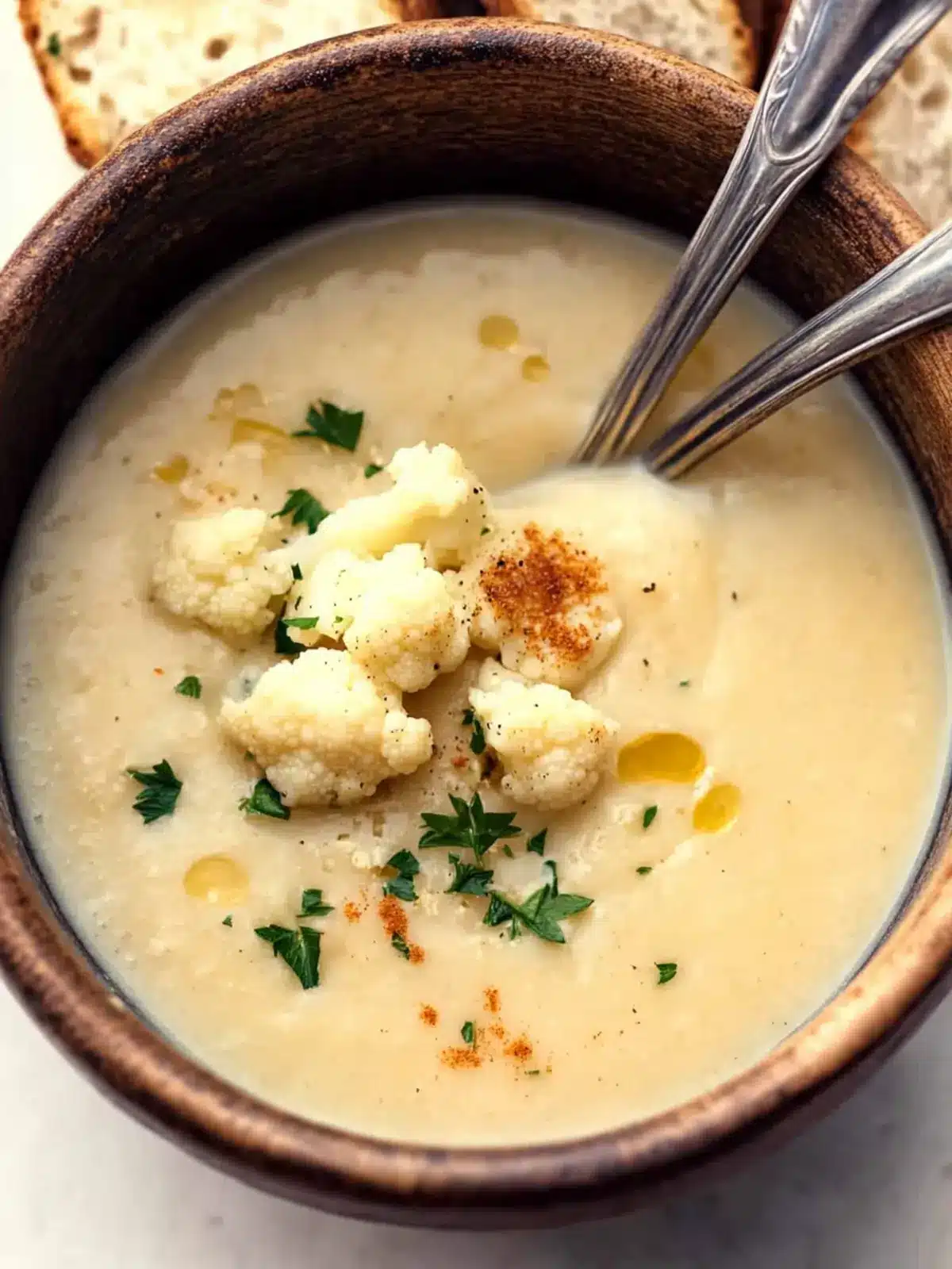 Deliciously Creamy Cauliflower White Bean Soup for Cozy Nights Creamy Cauliflower White Bean Soup