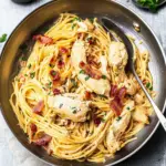 Delicious Chicken and Bacon Pasta Ready in Just 20 Minutes Chicken and Bacon Pasta