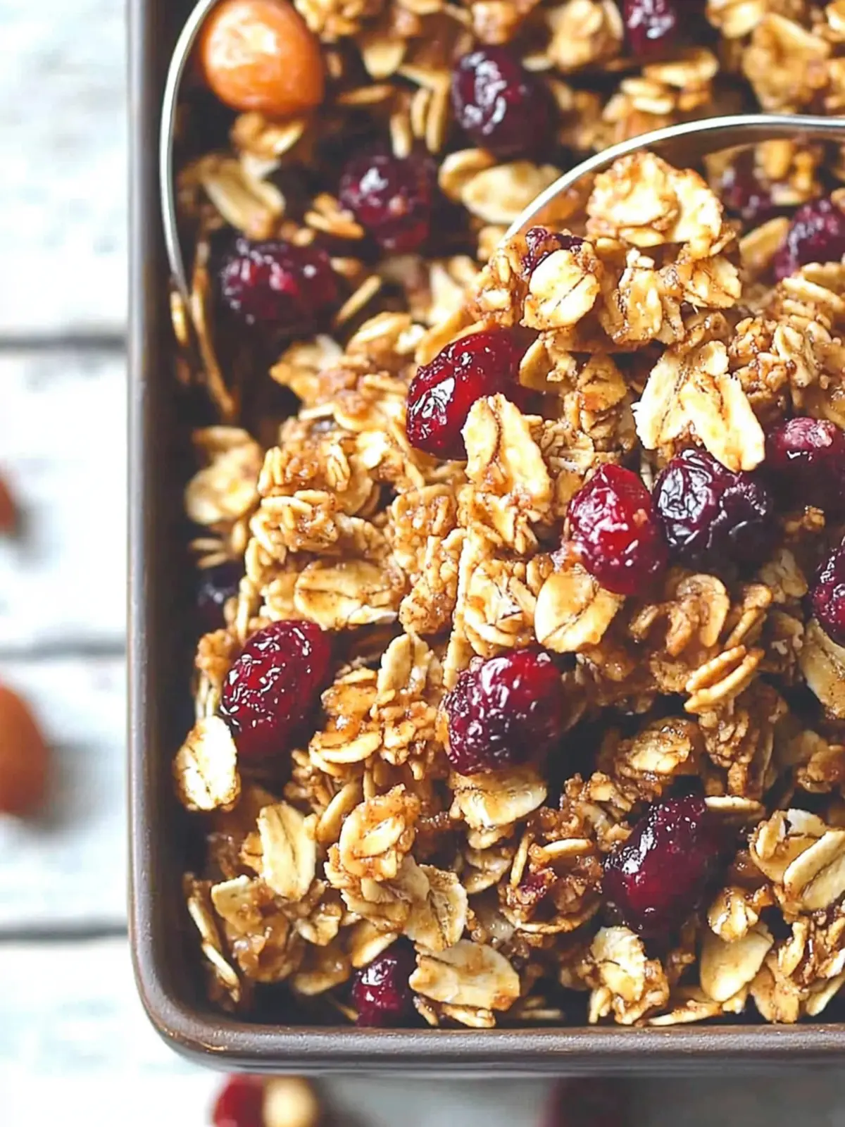 Cranberry Orange Granola: A Crunchy Delight for Mornings Cranberry Orange Granola
