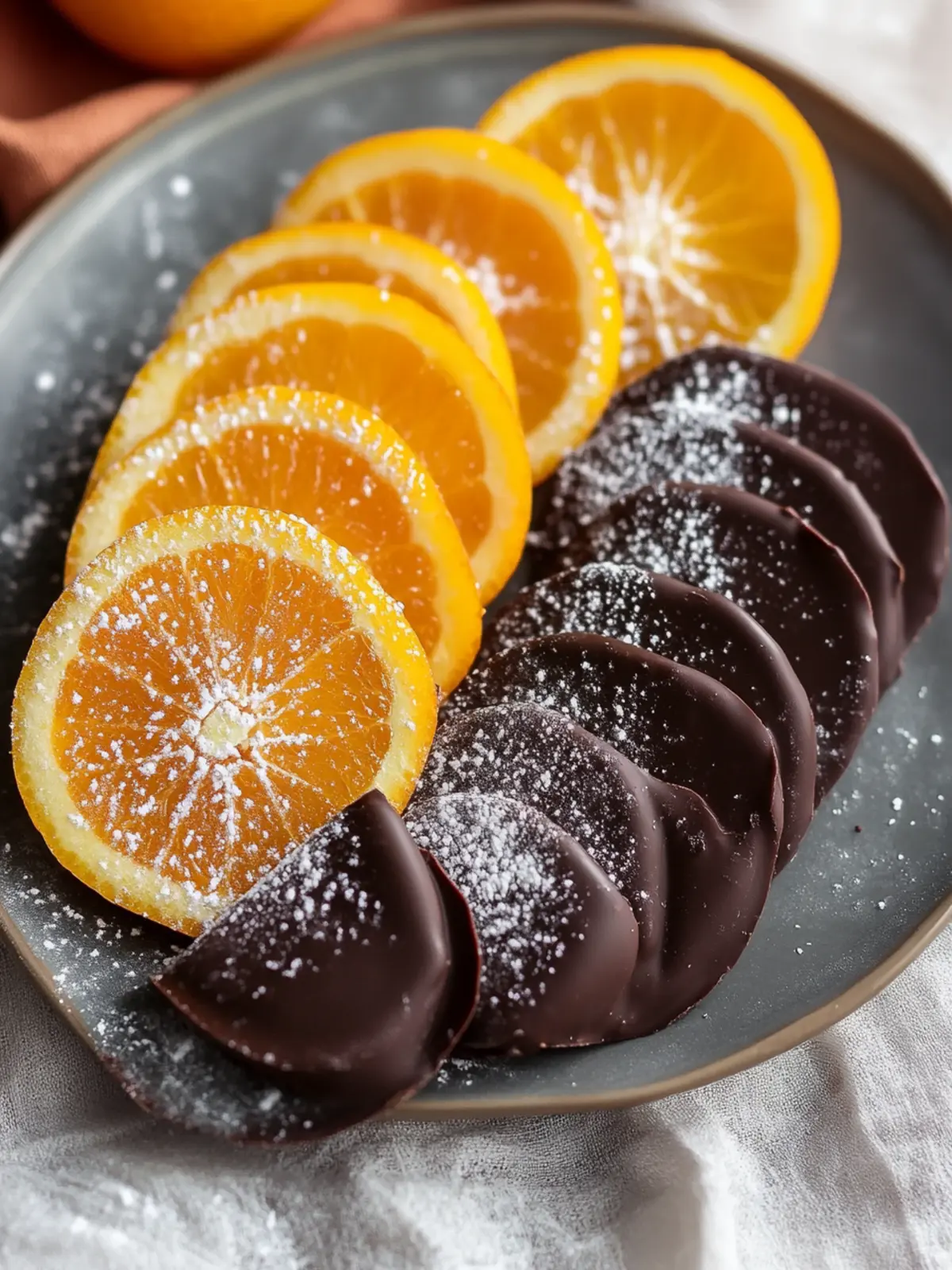 Delicious Candied Oranges Dipped in Chocolate Bliss Candied Oranges Dipped in Chocolate