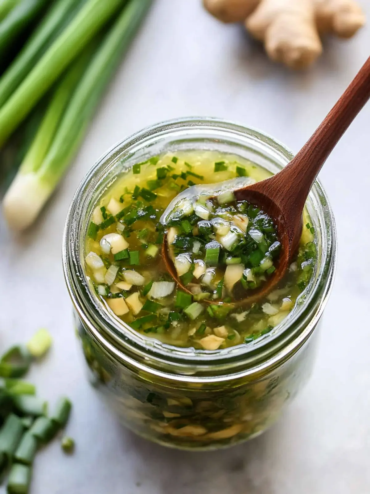 Create Vibrant Meals with Easy Ginger Scallion Sauce Recipe Ginger Scallion Sauce