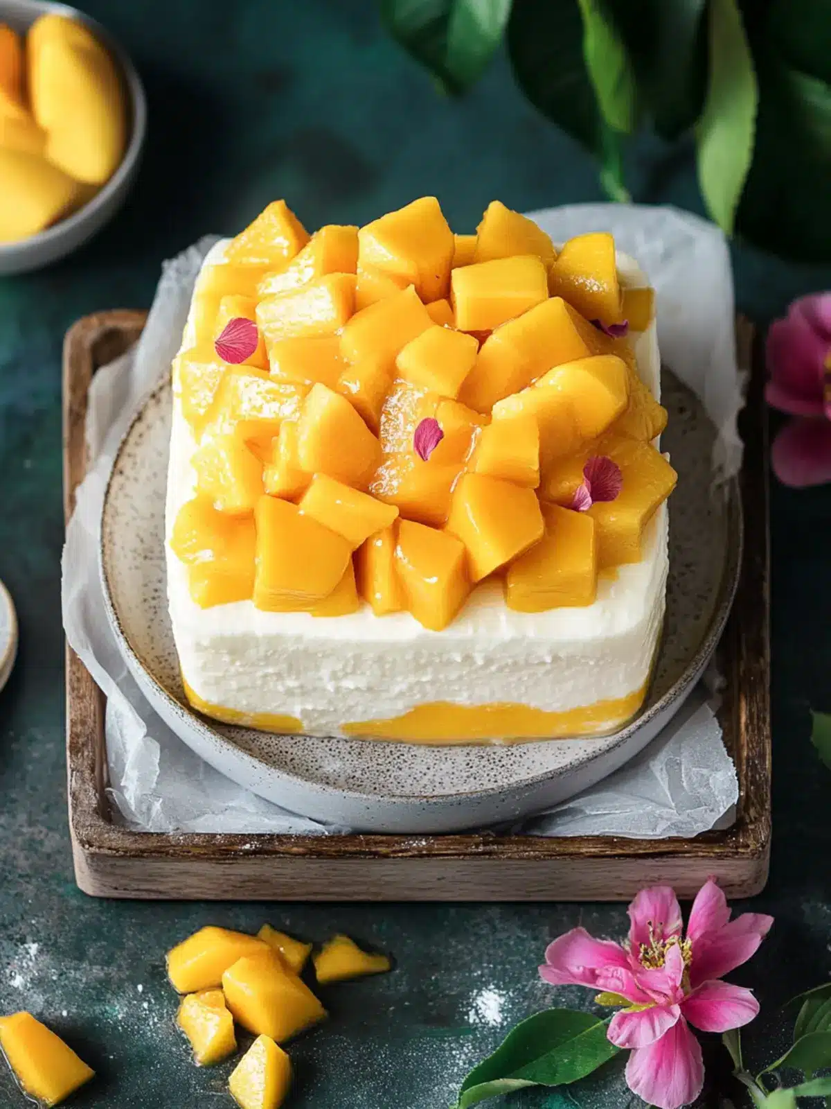 Decadent Mango Tres Leches Cake: A Tropical Delight Awaits Mango Tres Leches