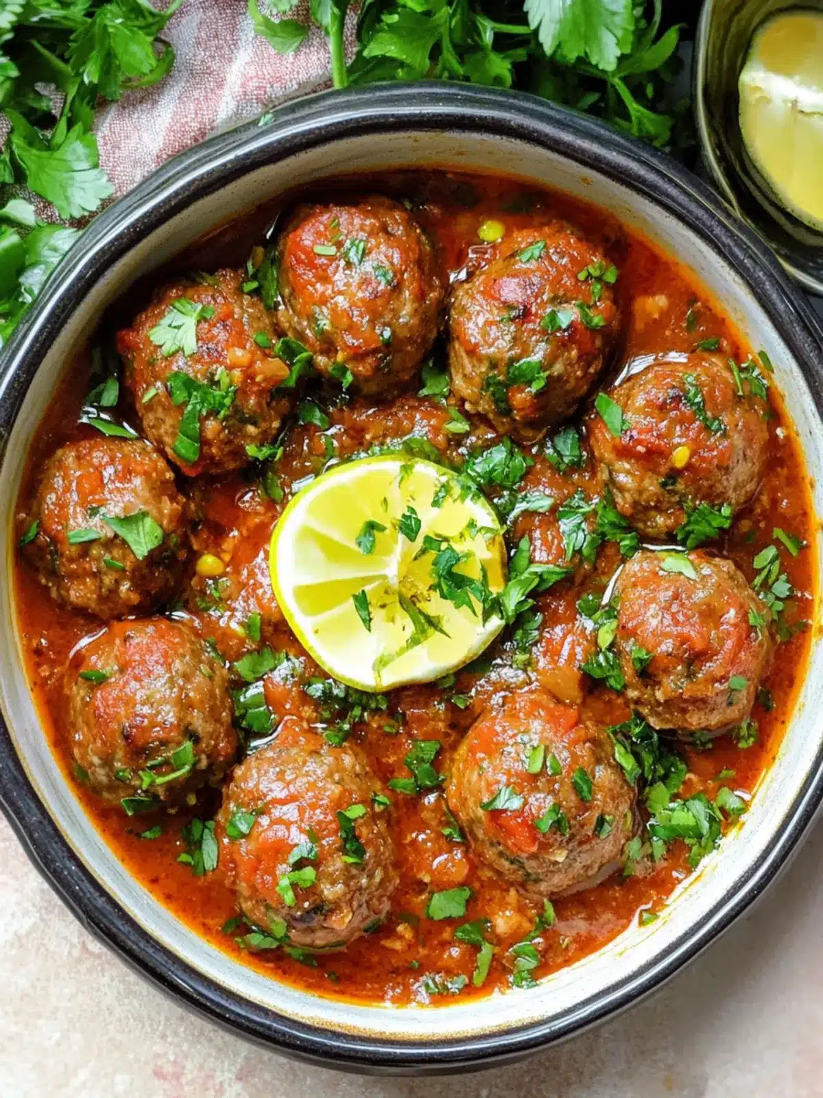 Moroccan Meatballs