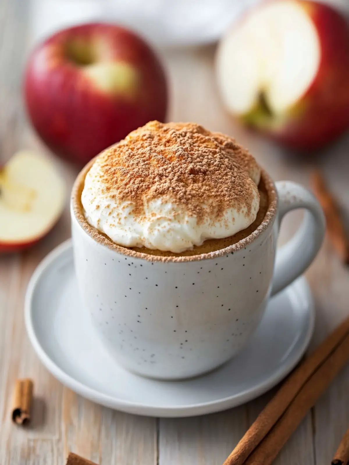Delicious Apple Mug Cake in Just 4 Minutes You'll Love Apple Mug Cake
