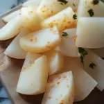 Sliced Jicama