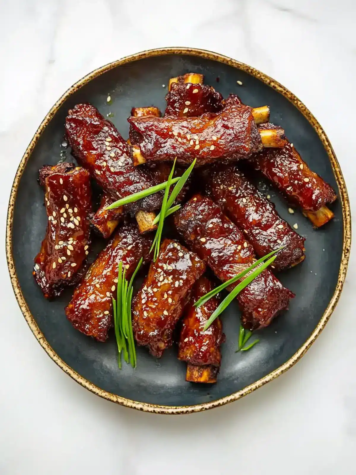 Korean Sweet and Spicy Pork Spareribs