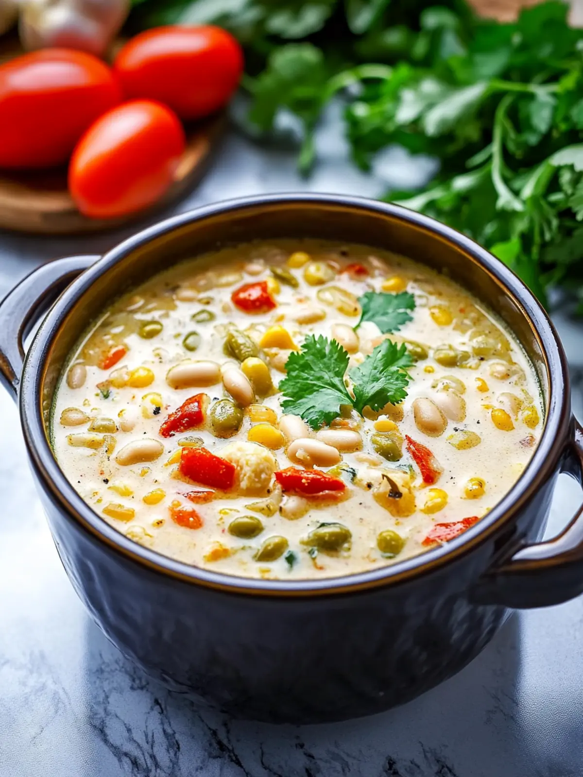 Vegetarian White Chili